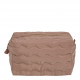 Bolsa de toilette retangular Capucine rosa antigo - Modelo grande