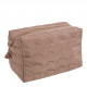 Bolsa de toilette retangular Capucine rosa antigo - Modelo grande