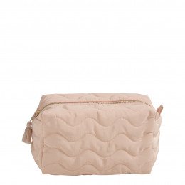 Trousse de toilette rectangulaire Capucine rose pâle - Petit modèle Trousse de toilette rectangulaire Capucine rose pâle - Petit modèle