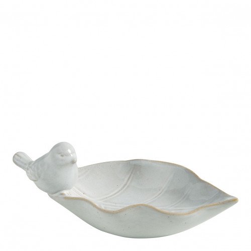 Stoneware Bird Dish
