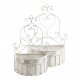 Set de 2 supports muraux pour plantes en métal