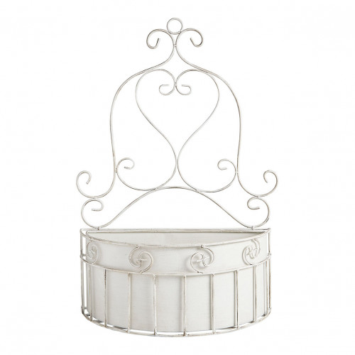 Set de 2 soportes de pared de metal para plantas