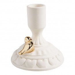 Ceramic Bird Footed Candle Holder