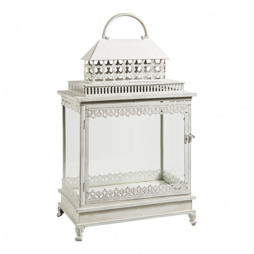 Farol Marie de metal - H. 56 cm