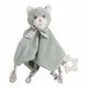 Gray Kitten Toudoux with Teething Ring