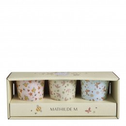 Set of 3 glasses Une hirondelle a fait le Printemps
