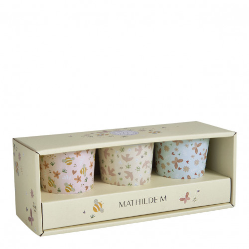 Set of 3 glasses Une hirondelle a fait le Printemps Set of 3 glasses Une hirondelle a fait le Printemps