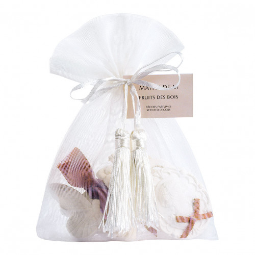 Pochon di 3 decori profumati - Fruits des Bois