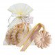 Pouch of 3 scented decorations Bain de Soleil - Perle de Coco