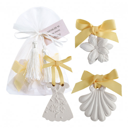 Sacchetto di 3 decorazioni profumate - Soleil Pastel
