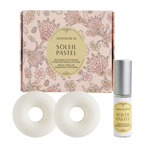 Recarga de perfume para difusor de coche - Soleil Pastel