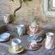 Madame de Récamier Pastel Striped Mug - Pink