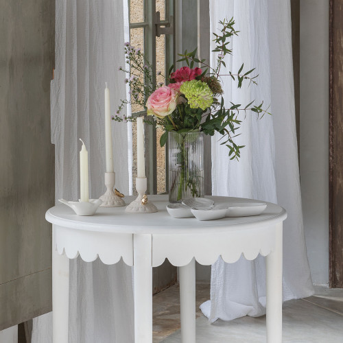 Candelabro de pie Mariposa en cerámica