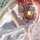 Soleil Pastel rectangular toiletry bag