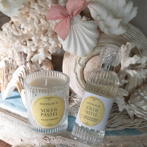 Decoración perfumada Concha - Modelo grande - Soleil Pastel