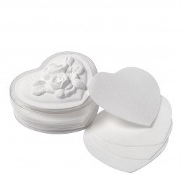 Heart box with 30 soap leaves Rose decor - Rose