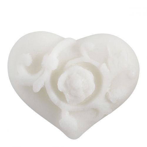 Caja de 4 decoraciones fundentes de cera perfumada Corazón Arabesco - Marquise