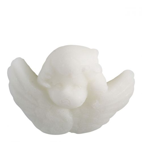 Scatola di 4 decori fondenti in cera profumata Angelo - Poudre de Riz