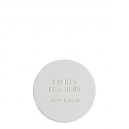 Testeur décor rond en plâtre parfumé - Fruits des Bois