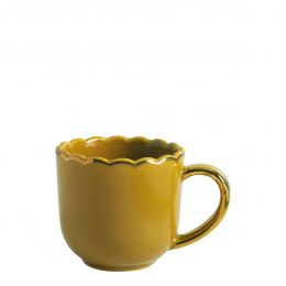 Chávena de café Marguerite - Mostarda