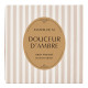 Set of 4 scented wax melts - Douceur d'Ambre
