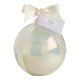 Bougie parfumée Boule de Noël Fête Nacrée 210 g - Musc Irisé