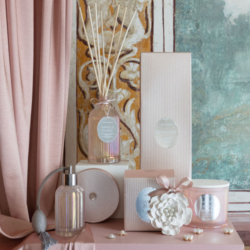 Bougie parfumée Les Intemporelles en Fête 400 g - Rose Élixir