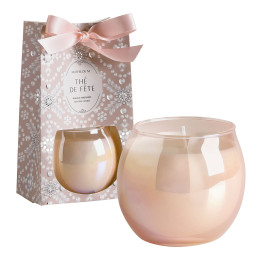 Vela perfumada Festa Nacarada 170 g - Chá de Festa