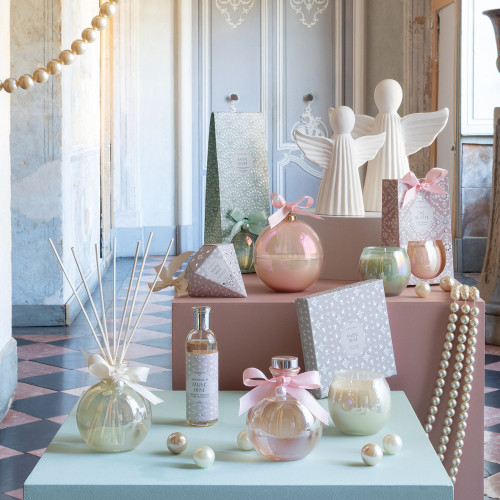 Bougie parfumée Fête Nacrée 170 g - Thé de Fête