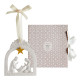 Crèche de Noël parfumée Fête Nacrée - Musc Irisé