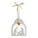Crèche de Noël parfumée Fête Nacrée - Musc Irisé