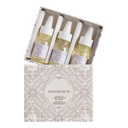 Coffret de 3 surconcentrés de parfum d'ambiance Fête Nacrée 10 ml