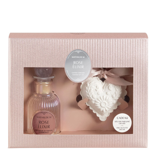 Conjunto Difusor de perfume de ambiente Les Intemporelles en Fête - Rose Élixir
