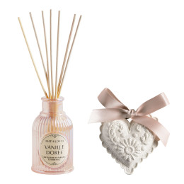Coffret Diffuseur de parfum d'ambiance Les Intemporelles en Fête - Vanille Dorée
