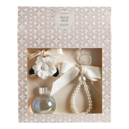 Conjunto Difusor de perfume de ambiente Festa Nacarada - Almíscar Iris