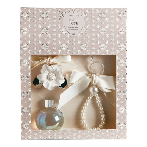 Coffret Diffuseur de parfum d'ambiance Fête Nacrée - Musc Irisé