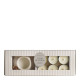 Coffret bougeoir Papillon et 6 bougies parfumées - Fleur de Coton