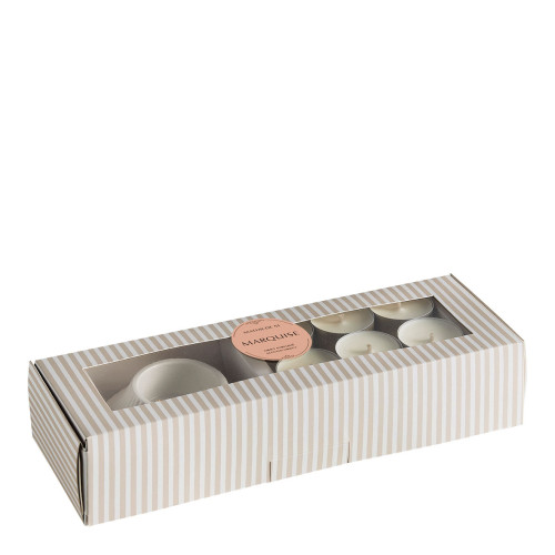 Butterfly candle holder gift set and 6 scented candles - Marquise