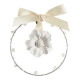 Pearly Celebration scented wreath - Musc Irisé