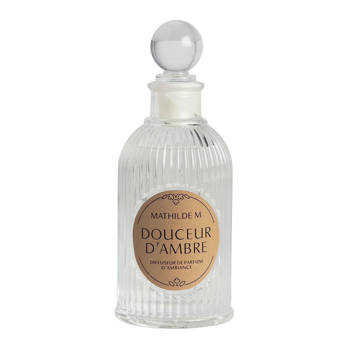 MATHILDE M. Profumo D'ambiente Les Intemporelles – Bouquet Prezioso 100 Ml – Spray Floreale Al Gelsomino E Tuberosa, Vetro Trasparente