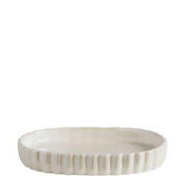 Pearly Radiance ceramic soap dish