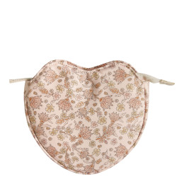 Pochette Cœur en tissu Soleil Pastel