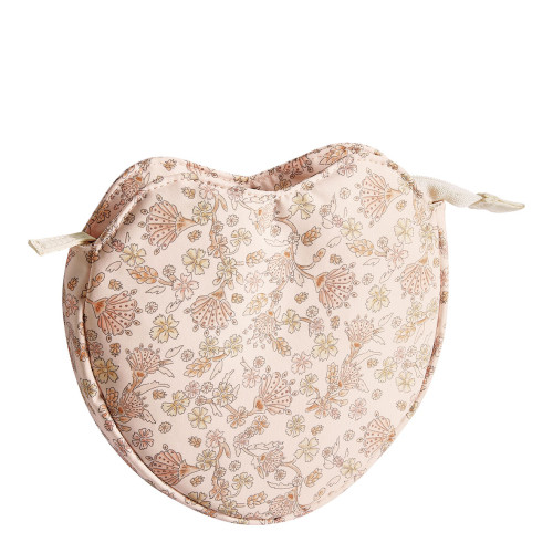 Pochette Cœur en tissu Soleil Pastel Pochette Cœur en tissu Soleil Pastel