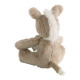 Peluche Âne brun