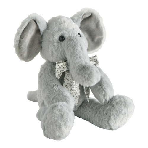 Peluche Éléphant gris