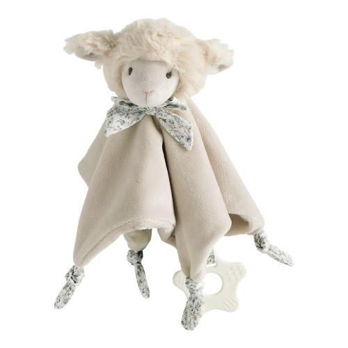 Toudoux Cream Sheep with teething ring