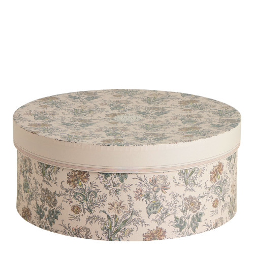 Set di 2 scatole portaoggetti Voile de Lin