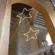 Large metal light star - H. 70 cm