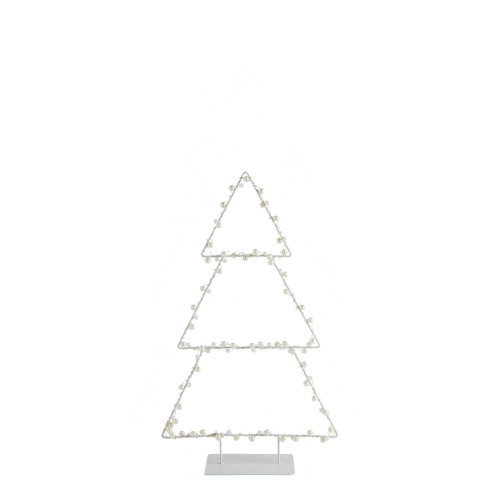 Árbol de Navidad luminoso de metal - Modelo pequeño - Alt. 50 cm
