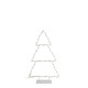 Metal luminous Christmas tree - Small model - H. 50 cm